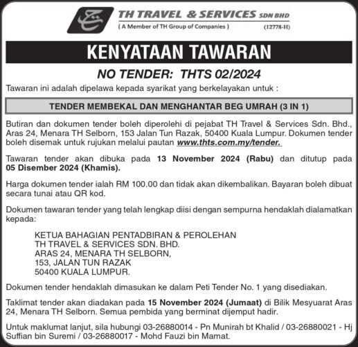 TH TRAVEL & SERVICES SDN BHD