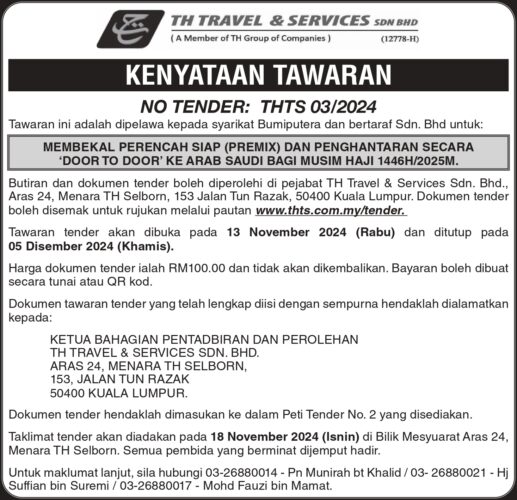 TH TRAVEL & SERVICES SDN BHD